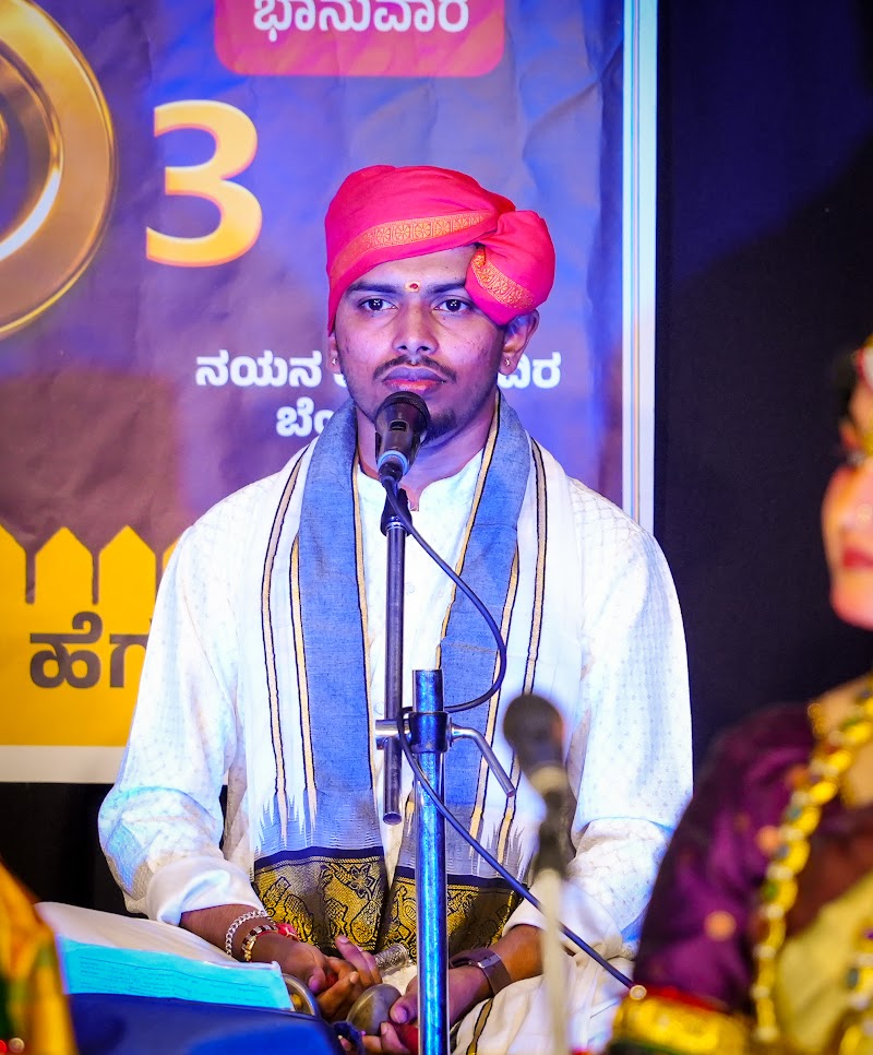 Ganesh Acharya Billadi — Yakshagana artist photo 1 by PK Jain