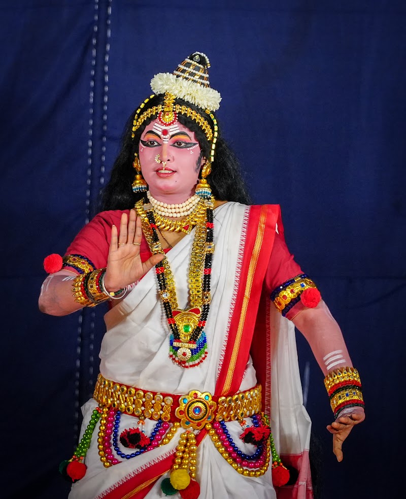 Kavya Krishnaraj Bhat — Yakshagana artist photo 2 by PK Jain