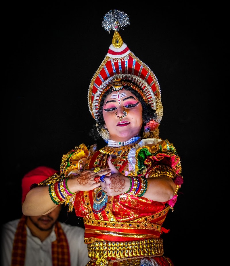 Pooja Acharya — Yakshagana artist photo 34 by PK Jain