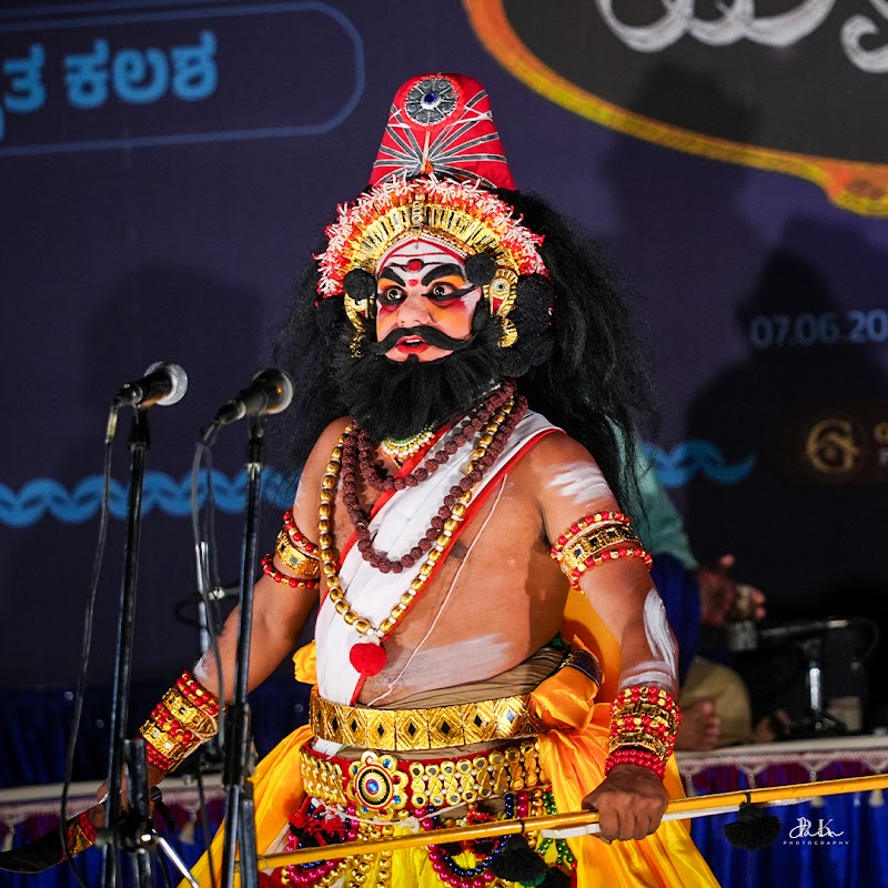 Chandrahas Gowda Hosapattana — Yakshagana artist photo 1 by PK Jain
