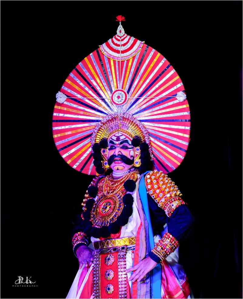 Nilkod Shankar Hegade — Yakshagana artist photo 2 by PK Jain