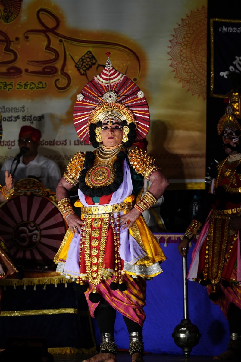 Vishwanath Hennabail — Yakshagana artist photo 1 by PK Jain