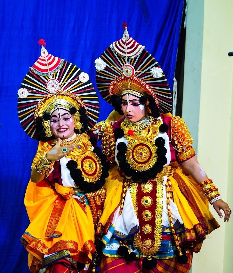 Nagashree and Niharika — Yakshagana artist photo 2 by PK Jain