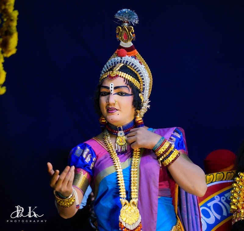 Santosh Hemmadi — Yakshagana artist photo 1 by PK Jain