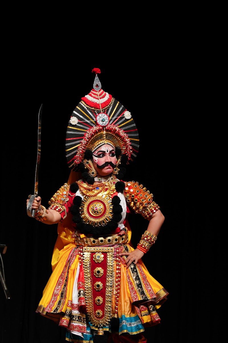 Pooja Acharya — Yakshagana artist photo 2 by PK Jain