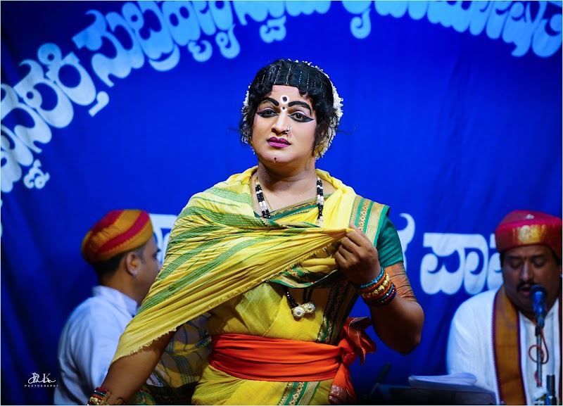 Akshay Kumar Marnad — Yakshagana artist photo 2 by PK Jain