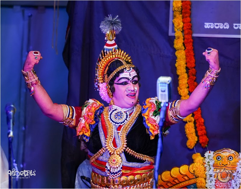 Rakshith Shetty Padre — Yakshagana artist photo 4 by PK Jain