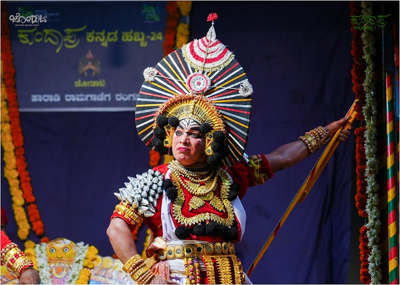 Vishwanath Acharya Tombattu — Yakshagana artist photo 4 by PK Jain