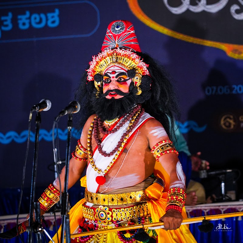Chandrahas Gowda Hosapattana — Yakshagana artist photo 2 by PK Jain