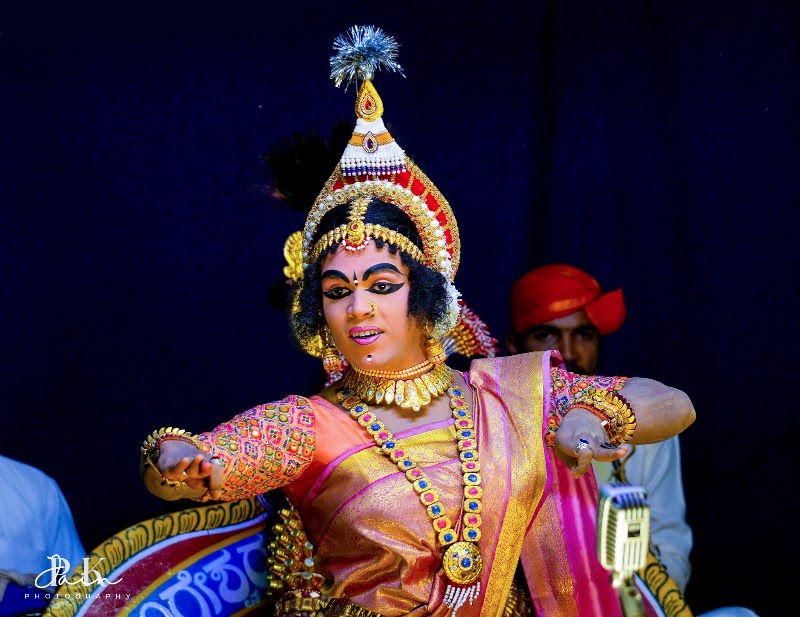 Pradeep Shetty Narkali — Yakshagana artist photo 1 by PK Jain
