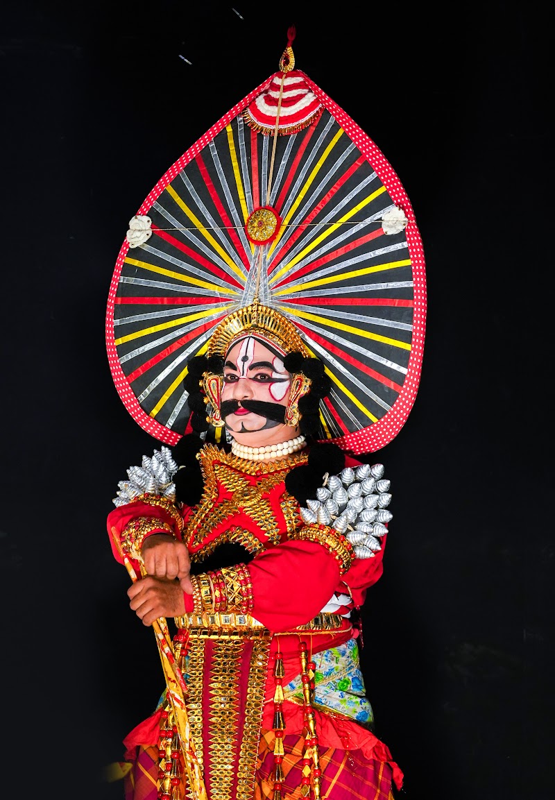 Manoj Bhat — Yakshagana artist photo 2 by PK Jain