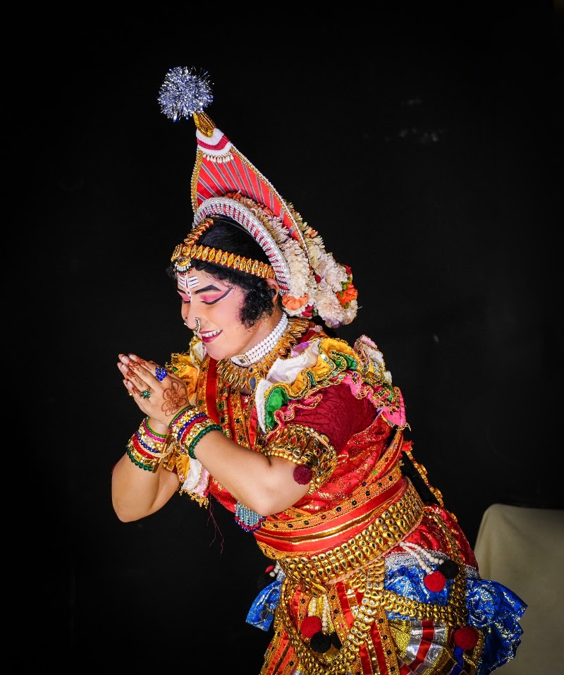 Pooja Acharya — Yakshagana artist photo 30 by PK Jain
