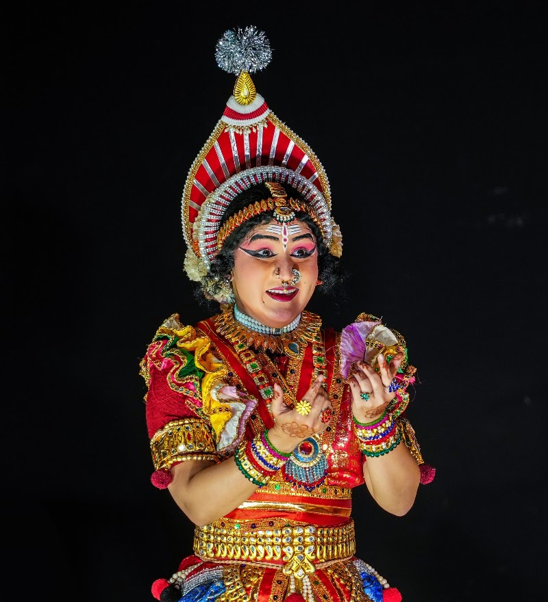 Pooja Acharya — Yakshagana artist photo 35 by PK Jain