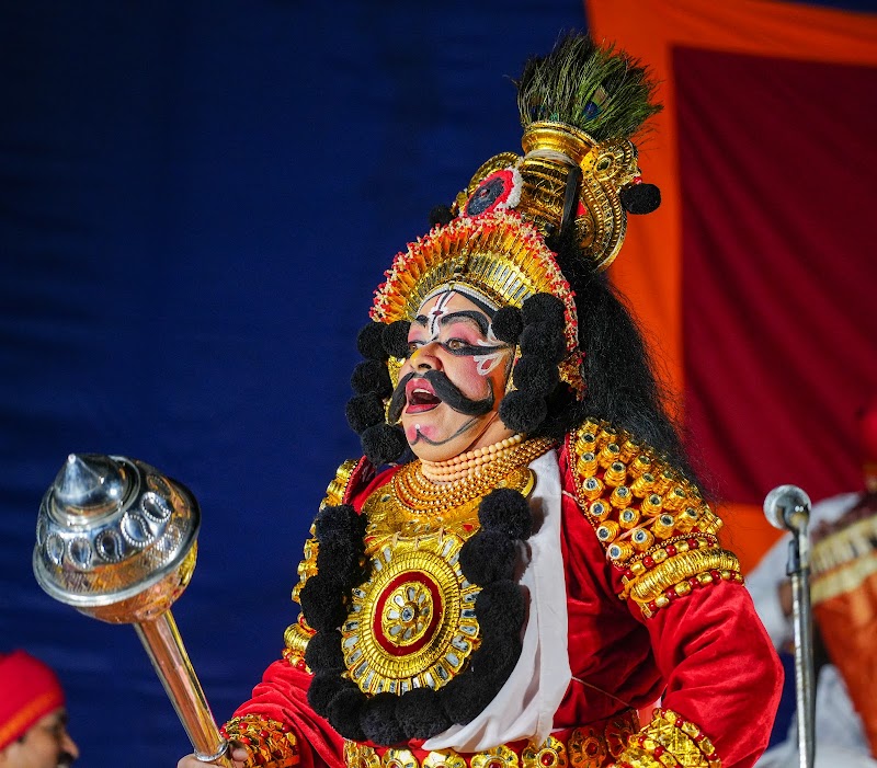 Aditya Halkodu — Yakshagana artist photo 2 by PK Jain