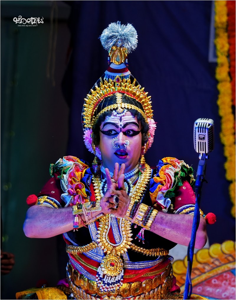 Rakshith Shetty Padre — Yakshagana artist photo 3 by PK Jain