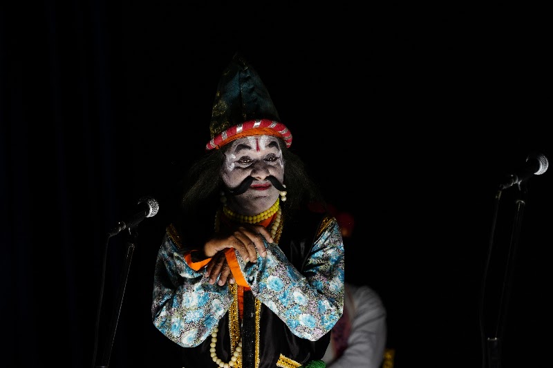 Ramesh Bhandari — Yakshagana artist photo 2 by PK Jain