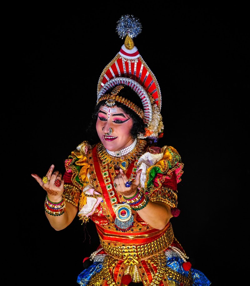 Pooja Acharya — Yakshagana artist photo 29 by PK Jain