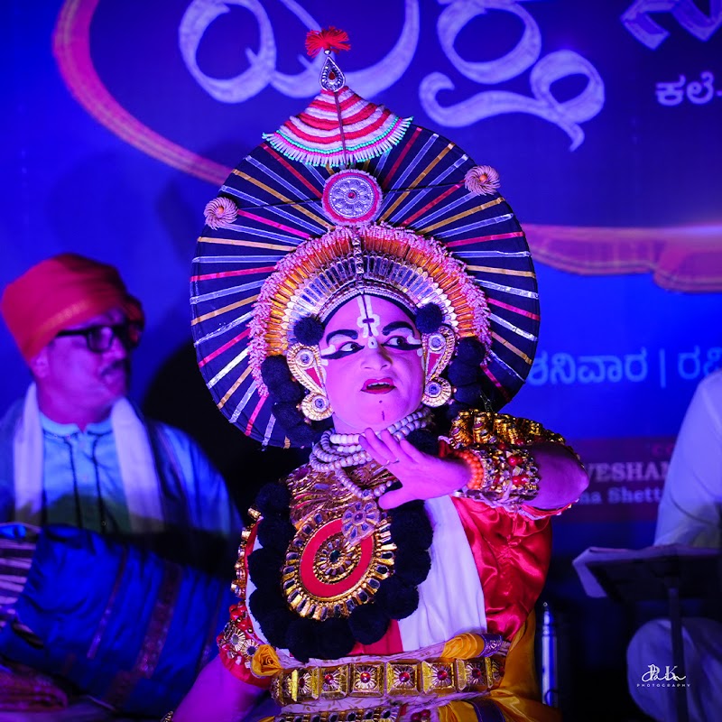 Rajesh Bhandary — Yakshagana artist photo 2 by PK Jain